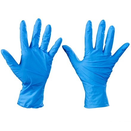 Ansell® TNT® Blue Nitrile Gloves - 5 Mil - Large