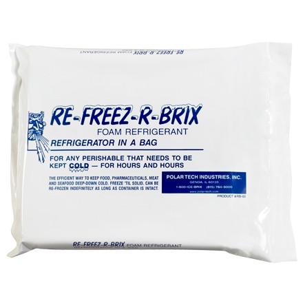 Re-Freez-R-Brix™ 64 oz. Cold Bricks - 9 X 8 X 1 1/2"