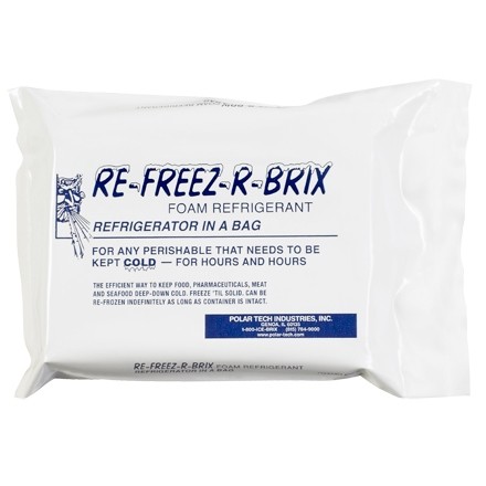 Re-Freez-R-Brix™ 28 oz. Cold Bricks - 7 X 5 X 1 1/2"