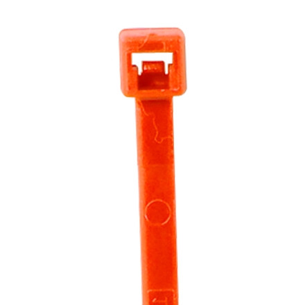 Cable Ties, Fluorescent Red Nylon - 5 1/2", 40#