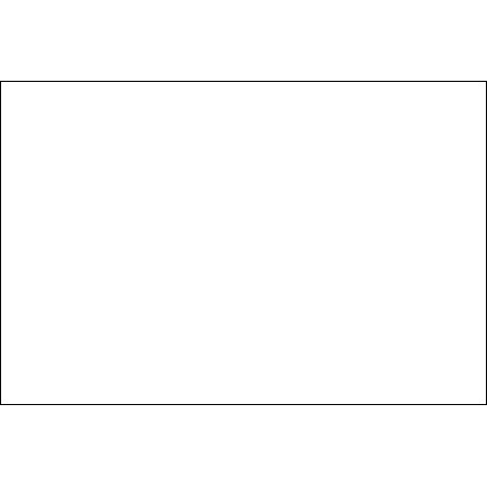 Blank Inventory Rectangle Labels - White, 3 x 6"
