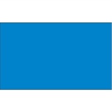 Blank Inventory Rectangle Labels - Light Blue, 3 x 5"