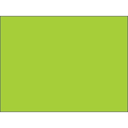 Blank Inventory Rectangle Labels - Fluorescent Green, 3 x 4"