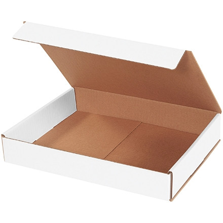 Indestructo Mailers, White, 12 x 9 x 2"