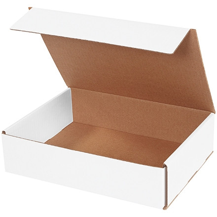 Indestructo Mailers, White, 12 x 9 x 3"