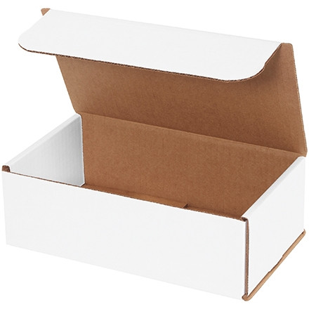 Indestructo Mailers, White, 9 x 6 x 1"