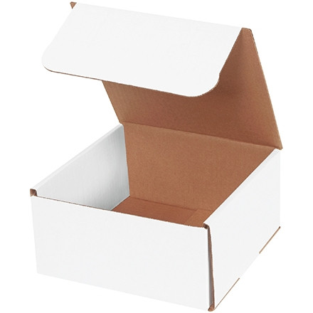Indestructo Mailers, White, 8 x 8 x 4"