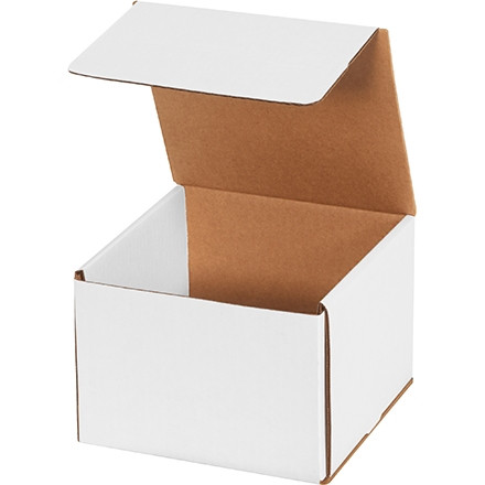 Indestructo Mailers, White, 7 x 7 x 5"