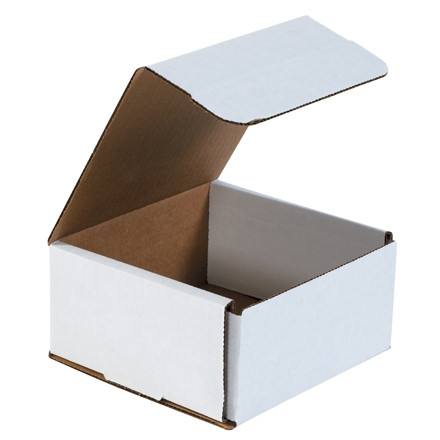 Indestructo Mailers, White, 6 x 6 x 3"