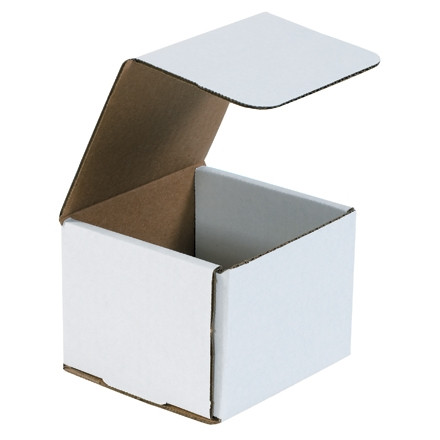 Indestructo Mailers, White, 4 3/8 x 4 3/8 x 3 1/2"