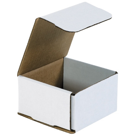 Indestructo Mailers, White, 4 3/8 x 4 3/8 x 2 1/2"