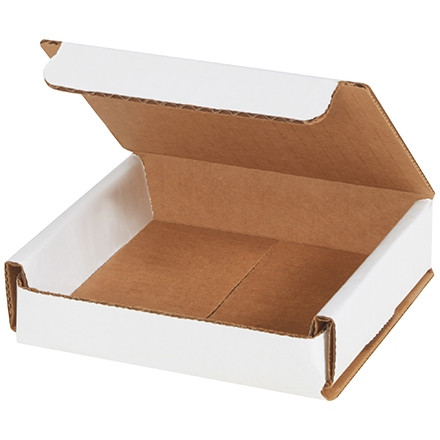 Indestructo Mailers, White, 4 x 4 x 2"
