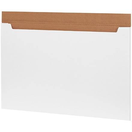 Jumbo Fold-Over Mailers, White, 36 x 24 x 1/4"