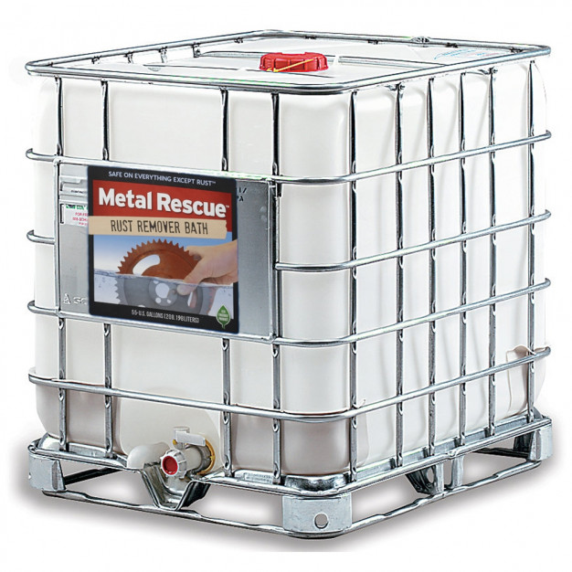 METAL RESCUE® Rust Remover Bath, 330 Gallon, Tote