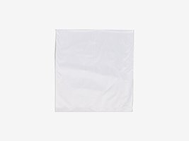 White Plastic Merchandise Bags, 20 x 4 x 30