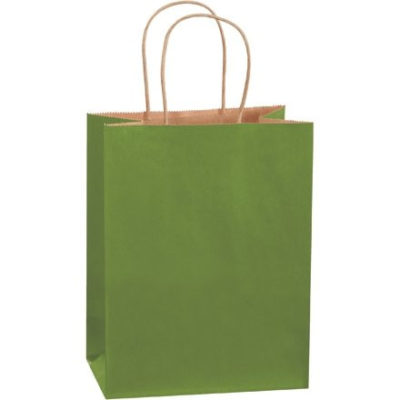Brown Tinted Paper Shopping Bags, 16 x 6 x 12", Vogue