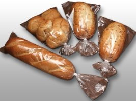 Tuf-R® Gusseted Low Density Bakery Bags, 4 x 2 x 12", 0.75 Mil