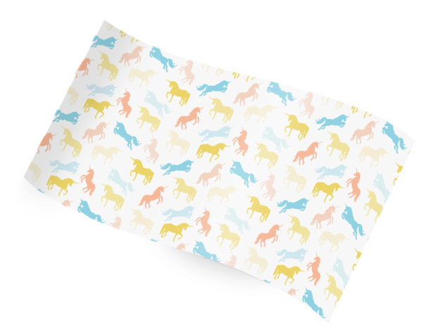 Unicorns - Printed Tissue Sheets, 20 x 30