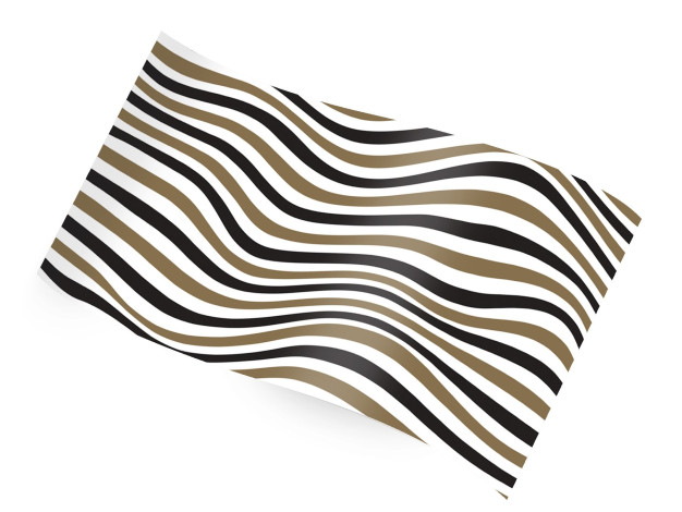 Luxury Waves - Printed Tissue Sheets, 20 x 30