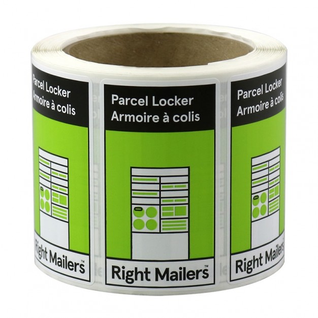 Right Mailers™ Parcel Locker Labels