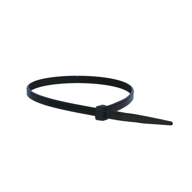 Black Cable Ties - 8" - Pack of 1000
