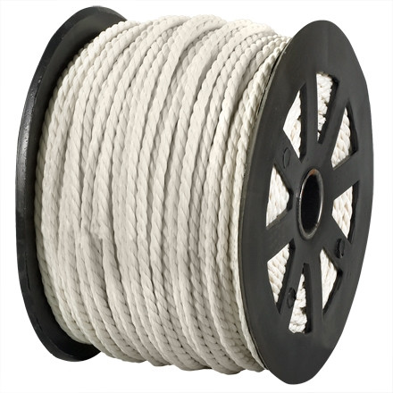 Twisted Polypropylene Rope - 1/4, White for $34.00 Online in Canada