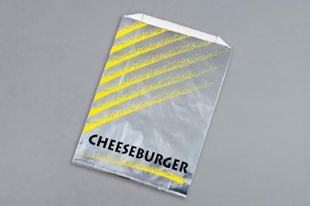 Foil Cheeseburger Bags, 6 x 2 x 8"