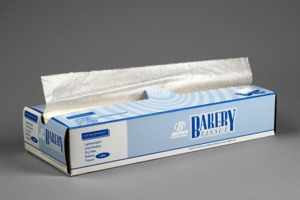 Waxed Bakery Pick-Up Tissue Sheets, White, 15 x 10 3/4"