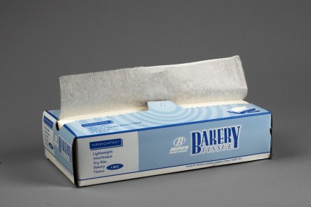 Waxed Bakery Pick-Up Tissue Sheets, White, 12 x 10 3/4"