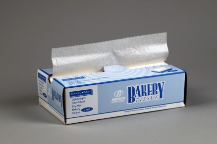 Waxed Bakery Pick-Up Tissue Sheets, White, 10 x 10 3/4"