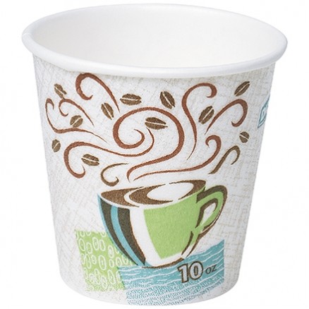 Dixie® Perfect Touch Insulated Cups, 10 oz.