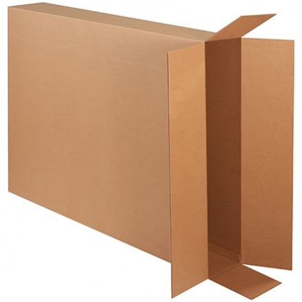 Corrugated Boxes, Side Loading, Double Wall, 40 x 8 x 50"