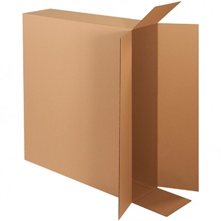 Corrugated Boxes, Side Loading, Double Wall, 36 x 8 x 30"