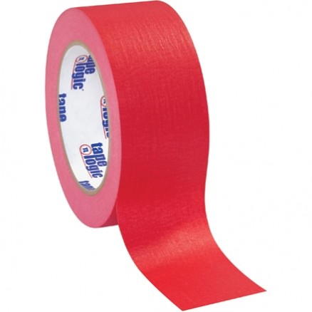 Red Masking Tape, 2" x 60 yds., 4.9 Mil Thick