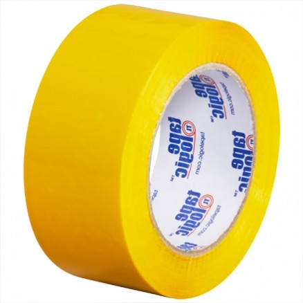 Yellow Carton Sealing Tape, 2" x 110 yds., 2.2 Mil Thick