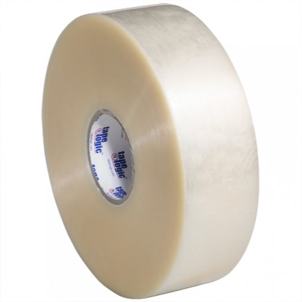 Clear Machine Carton Sealing Tape, Economy, 3" x 1000 yds., 1.9 Mil Thick