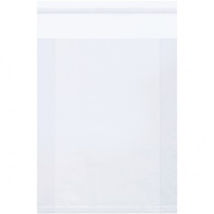 Resealable Poly Bags, 6 x 2 x 9", 2 Mil, Gusseted