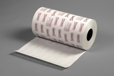 40/45# Poly Coated Printed Meat Freezer Paper Roll, 18" x 1100