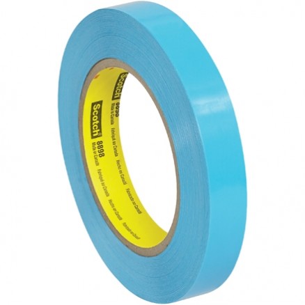 3M 8898 Blue Strapping Tape, 3/4" x 60 yds., 4.6 Mil Thick