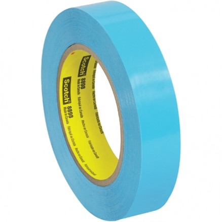 3M 8898 Blue Strapping Tape, 1" x 60 yds., 4.6 Mil Thick