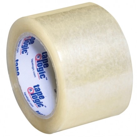 Clear Carton Sealing Tape, Industrial, 3" x 55 yds., 3.5 Mil Thick