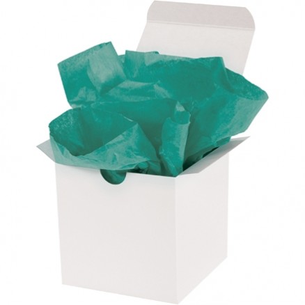 Teal Tissue Paper Sheets, 20 X 30"