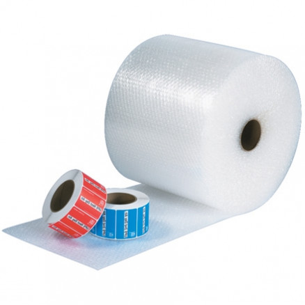Bubble Rolls, UPSable, Large, 1/2" X 24" X 125', Non-Perforated