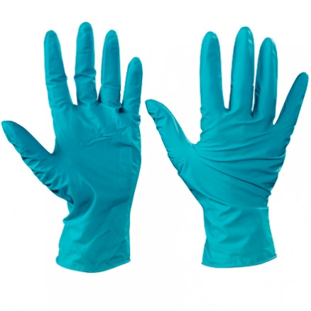 Ansell® Touch N Tuff® Green Nitrile Gloves - 5 Mil - Medium