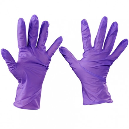 Kimberly Clark® Purple Nitrile Gloves - 6 Mil - Exam Grade, Large