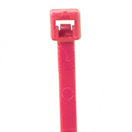 Cable Ties, Fluorescent Pink Nylon - 4", 18#