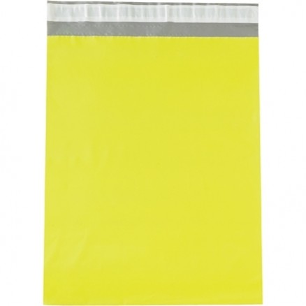 Poly Mailers, Yellow, 14 1/2 x 19"