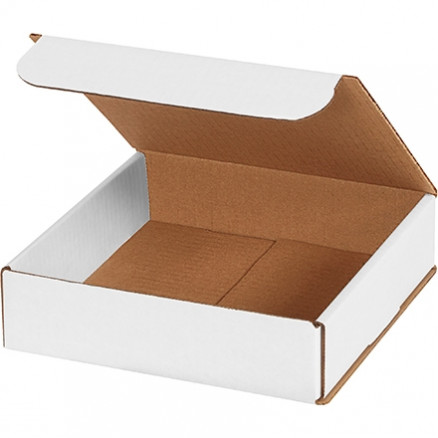 Indestructo Mailers, White, 8 x 8 x 2"