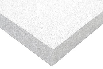 Plank Foam, White, 2 x 48 x 108" - 2.2#