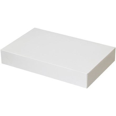 Chipboard Boxes, Apparel, White, 19 x 12 x 3"
